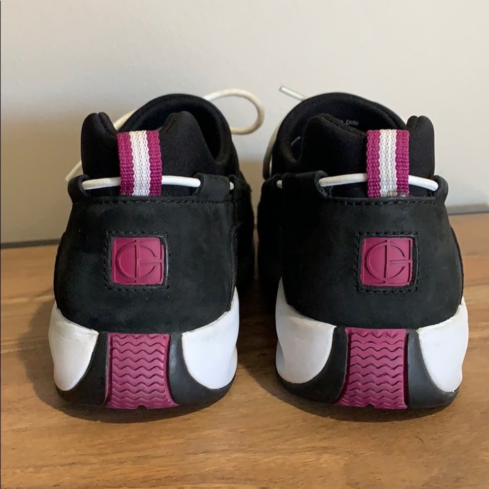 COLE HAAN + NIKE Black Suede Sneaker Shoes - Picture 7 of 12